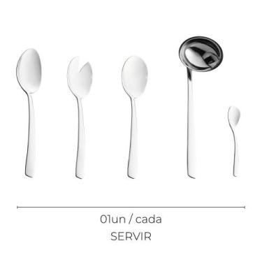 Imagem de Faqueiro 101 Peças Wolff London de Aço com Caixa Litografada