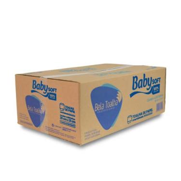 Imagem de Papel Toalha Interfolha 2 Dobras Folha Simples 20x21 100% 4.800 folhas