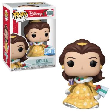 Imagem de Boneco Funko Pop! Disney Princesas de Natal - Bela - Candide