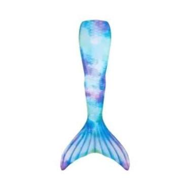 Imagem de Fantasia De Sereia Para Crianças E Adultos, Traje De Natação Com Monof