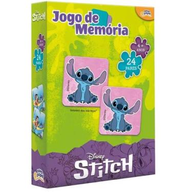 Imagem de Jogo Da Memória Disney Stitch 24 Pares - Toyster 8075