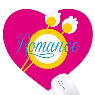 Imagem de Mousepad Love Eternal Romance Coração Tapete de Borracha para Jogos Escritório