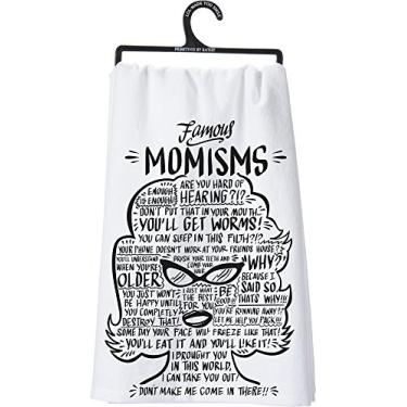 Imagem de Primitives by Kathy Toalha de prato 29118 LOL Made You Smile 29118, 71 cm x 71 cm, Momisms