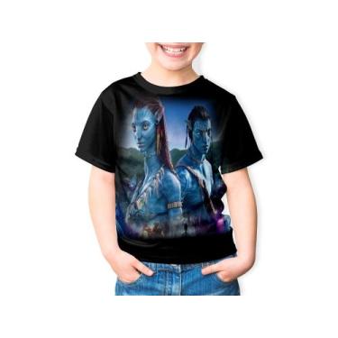 Imagem de Camisa Camiseta Blusa Infantil Avatar Filme Cinema Desenho Moda Geek J