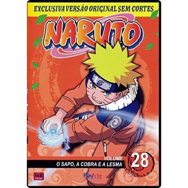 Imagem de Naruto, V.28 - O Sapo, A Cobra E A Lesma