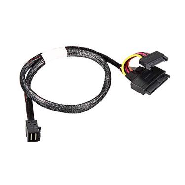 Imagem de Cabo SSD Dilinker NVMe Mini-SAS (SFF-8643), HD para U.2 (SFF-8639), 50 cm