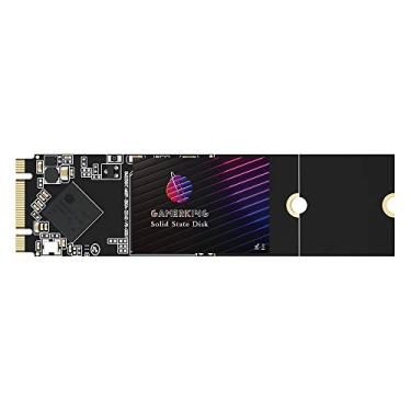 Imagem de Gamerking SSD M.2 2280 120GB NGFF Disco rígido interno de alto desempenho para laptop SATA III 6Gb/s M2 SSD 12gb 128gb (120GB, M.2 2280)