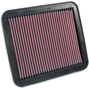 Imagem de K&N Filtro de ar do motor: Alto desempenho, lavável, filtro de substituição: Compatível com SUZUKI/CHEVROLET/MAZDA 1994-2005 (Escudo, Grand Vitara, Vitara, XL-7, Tracker, Proceed Levante), 33-2155