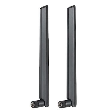 Imagem de Eifagur WiFi 6 6E Tri-Band 2,4GHz + 5 GHz + 6GHz 9dBi Antena omnidirecional para PC Computador Desktop PCI-E WiFi 6E Adaptador de Placa de Rede Bluetooth Cartão Roteador Sem Fio (pacote com 2