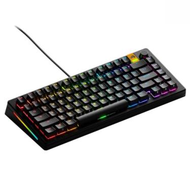 Imagem de Glorious Gaming – Teclado GMMK 3 HE de disparo rápido, efeito Hall, taxa de sondagem de 8K, interruptores mecânicos e magnéticos MX, teclado hot swap 75%, sistema de junta modular, teclas Doubleshot
