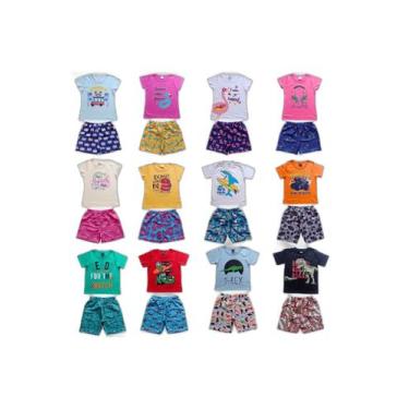 Imagem de Roupa Infantil Atacado Menina E Menino Lote 24 Peça Revenda - Kitilica