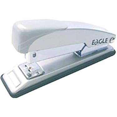 Imagem de Grampeador Metal Eagle 205 Pequeno 26/6 Pr/Cinza Unidade - Sertic