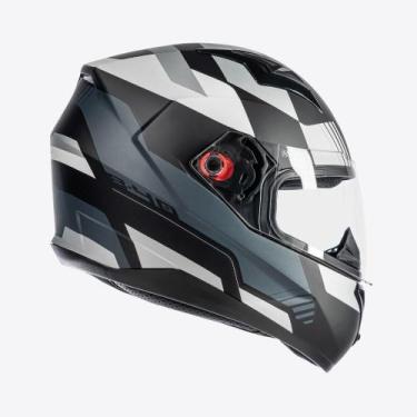Imagem de Capacete O B40 com Fecho Micrométrico e Viseira Solar - Bieffe