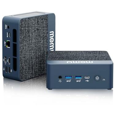 Imagem de AWOW Mini PC HI12 Intel Core i5-12600H (12C/16T, até 4,5GHz) 16GB DDR4 RAM 512GB NVMe SSD, W11 Pro Mini Computadores, Torre de PC de mesa pequena suporta tela tripla 4K, Tipo C, WiFi 6, BT5.2, HTPC