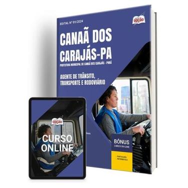 Imagem de Apostila Prefeitura de Canaã dos Carajás - PA 2024 - Agente de Trânsit