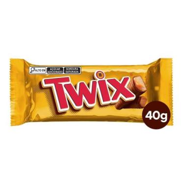 Imagem de Chocolate Twix Original 40g Embalagem com 18 Unidades