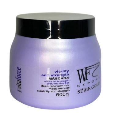 Imagem de Mascara Vitaforce WF 500g para Tratamentos Pós Alisamento - WF COSMÉTI