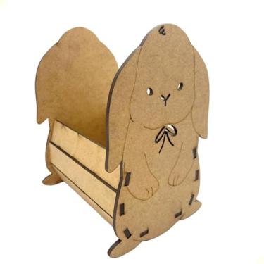 Imagem de 30 Cestinhas De Doces Coelhinho Da Pascoa Feito Mdf