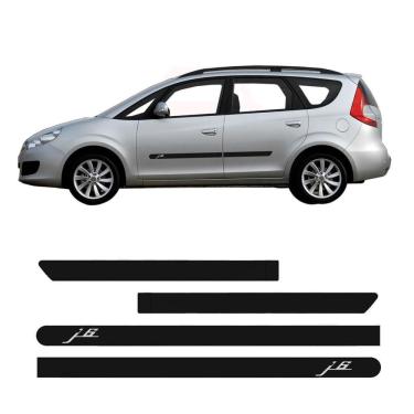 Imagem de Friso Lateral Borrachão Jac J6 2011 A 2016 Com Nome 6369A