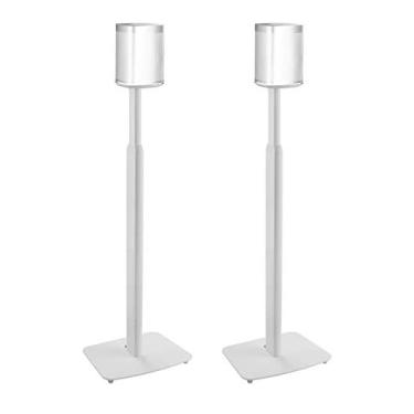 Imagem de Suportes ajustáveis para Sonos One, One SL, Play:1 | Pacote com 2 | (Branco)