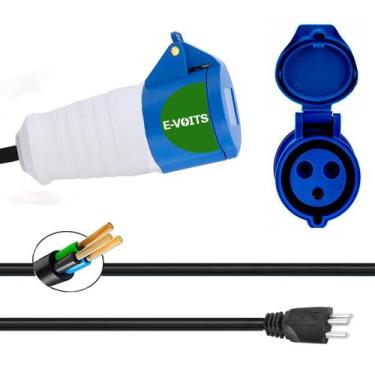 Imagem de Adaptador Carregador de Carro Elétrico 1.80m Byd - Evoits, 32A