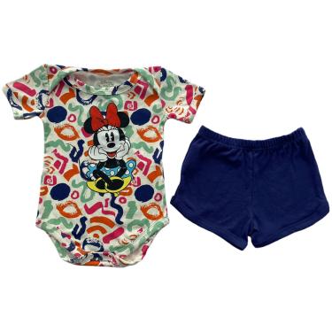 Imagem de Conjunto manga curta body E short minnie