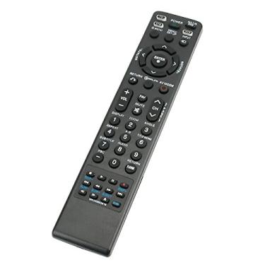 Imagem de Novo controle remoto de substituição MKJ40653818 compatível com LG TV/DVD 42LF11 42LG30 42LG30DC 42LG30DCUA 42LG30UA 47LD630 47LD650 47LD650H 47LE5500 47LF11 47LF11UA 47LG20 47LG50 47LM4600 47LM5800 LM4700 LM47200 LMLM47200 LMLM4700 LMLM47200 6400