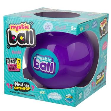 Imagem de ORB Mystic Ball - Novelty Fortune Teller - Just Ask a Question & Turn Over for Answer! Modern Twist on The Classic Magic 8 Ball - Perfect as a Novelty Gift!