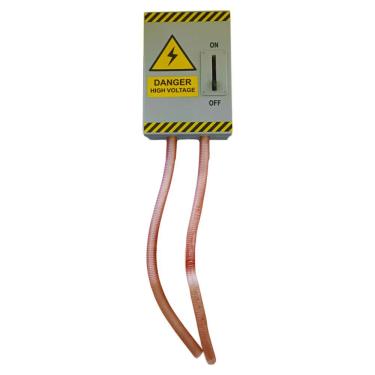 Imagem de Decoração Caixa De Energia Alta Voltagem Com Luz E Movimento