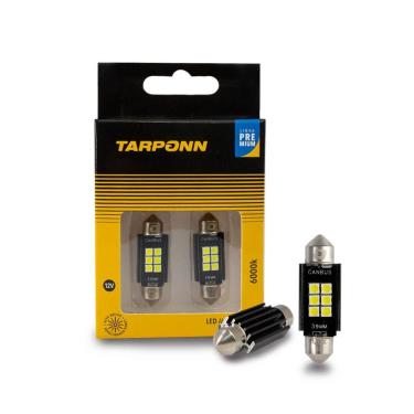 Imagem de Lampada Tarponn Led Torpedo Canbus Premium 39mm 12v 6000k