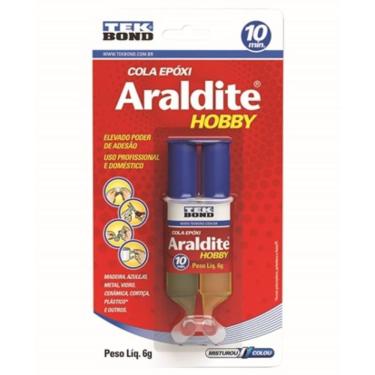 Imagem de Adesivo Epóxi Araldite Hobby 10 Min