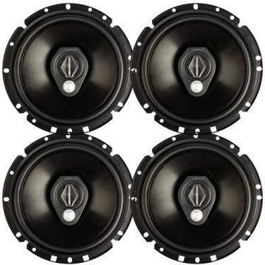 Imagem de 04 Alto Falantes Bomber Bbr Triaxial 6 Pol 240w Rms 3 Vias - Kit de Pr