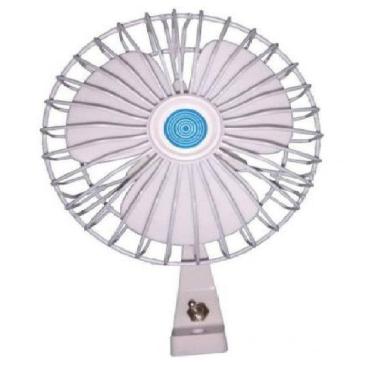 Imagem de Ventilador De Mesa Marinizado 12V 15W 120 Graus Branco