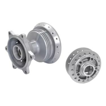 Imagem de Cubo Roda Bros125 150 160 Traseiro + Dianteiro Á Disco