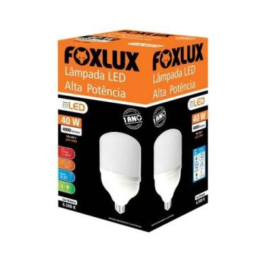 Imagem de Lâmpada LED Alta Potência 40W 6500K Bivolt - Foxlux - Luz Branca - 360