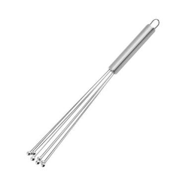 Imagem de Batedor De Ovos Manual De Aço Inoxidável, Misturador De Cozinha De 10 