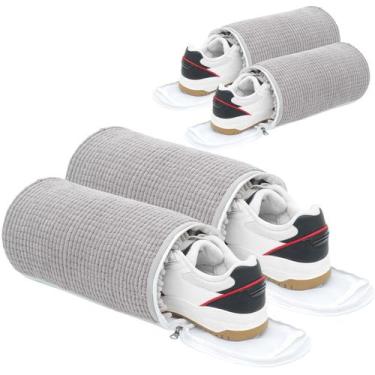 Imagem de Bolsa de lavar sapatos, roupa reutilizável para lavadora e secadora - 