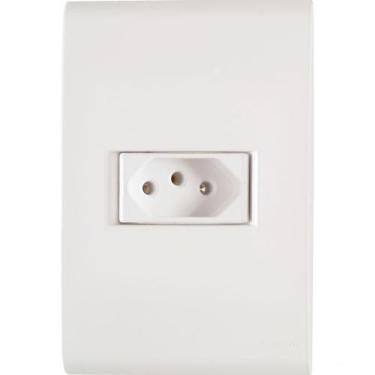 Imagem de Conjunto 4X2 - 1 tomada 2P+T 20A 250V - Tramontina