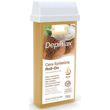 Imagem de Cera Epilatória Roll-On Coco 100g Depilflax