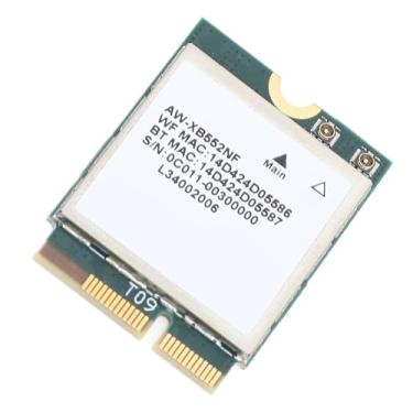 Imagem de RiToEasysports Alta Velocidade MT7902 Módulo de Rede Sem Fio 2400 Mbps Tri Band M.2 Adaptador 5.2 Para 10 11 Linux - Ideal Para Jogos e Streaming