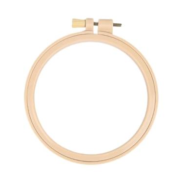 Imagem de Nishiyuenyi Bastidor de Bordado Circular com Alça Versátil E Ajustável, Quadro de Exibição para Ponto Cruz, para Artesanato E Costura Prática