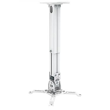 Imagem de Suporte para projetor, suporte ajustável, suporte universal telescópico para projetor, suporte de teto ou parede ou teto, suporte dobrável para palco