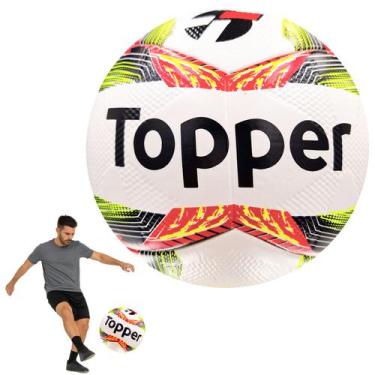 Imagem de Bola Futsal Slick 24 Jogo Quadra Resistente Futebol Topper
