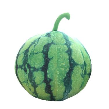 Imagem de Desenho de boneca de frutas recheadas com melancia de pelúcia 23 cm
