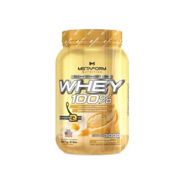 Imagem de Whey Protein 100% Concentrado 907g Metaform Nutrition, Baunilha