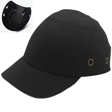 Imagem de Bone Com Capacete Epi Obra Segurança Do Trabalho Casquete Conserto Reparo Construçao Oficina Resistente Proteçao