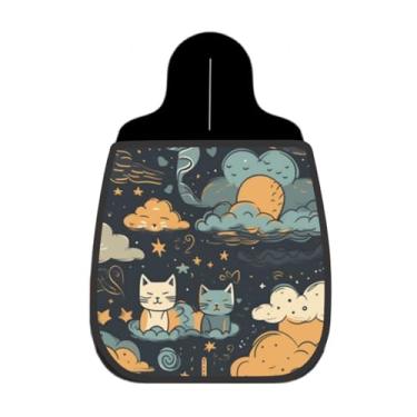 Imagem de Lixeira De Carro Organizador Lixinhocar Gatos Nuvem Céu Noturno