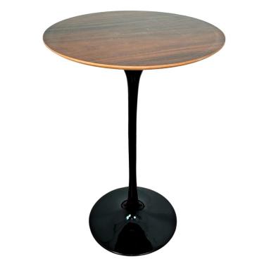 Imagem de Mesa Saarinen Bistrô Imbuia 70cm - Base Preta