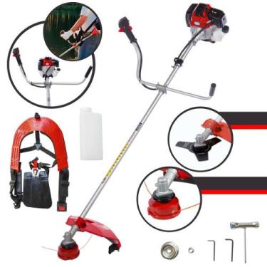 Imagem de Roçadeira Toyama RT43L À Gasolina 43cc 1,7HP Podador de Grama Para Tod