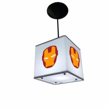 Imagem de Luminária Geek Herois Homem de Ferro - Persona Store